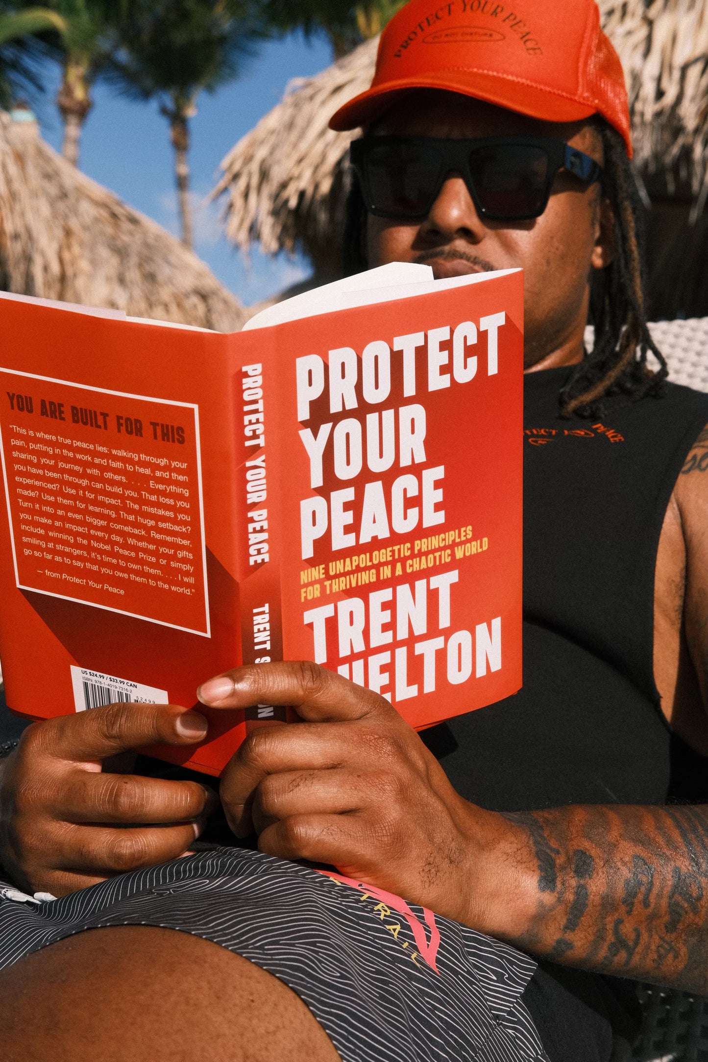 CUSTOM AUTOGRAPHED PROTECT YOUR PEACE BOOK